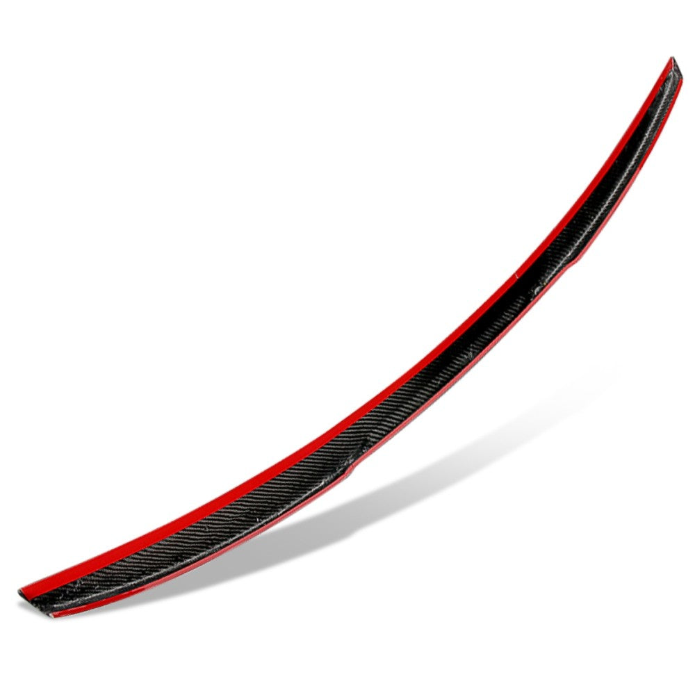 Black Carbon Fiber Rear Trunk Lid Spoiler 10-16 5-Series F10 Sedan BFC-RESPL-6146-CF