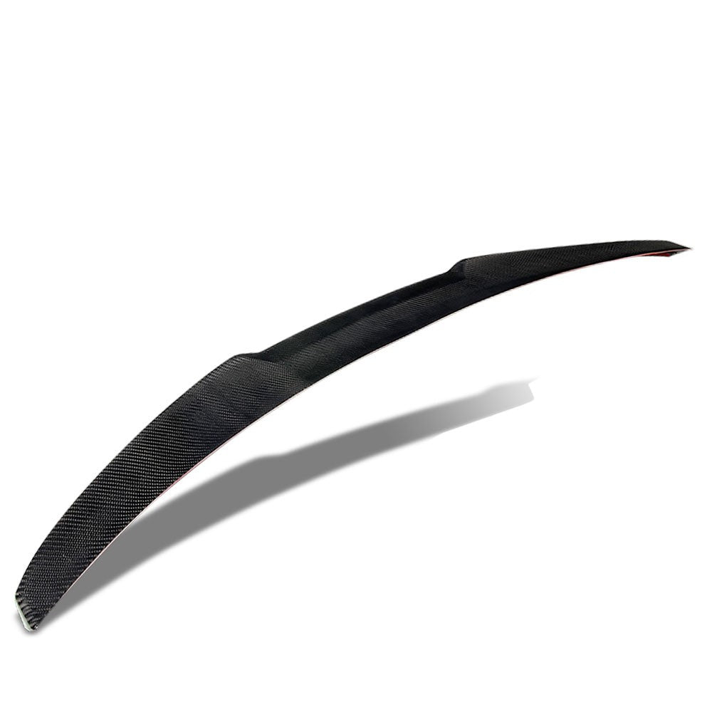 Black Carbon Fiber Rear Trunk Lid Spoiler 12-19 BMW 3-Series F30/F80 BFC-RESPL-6147-CF