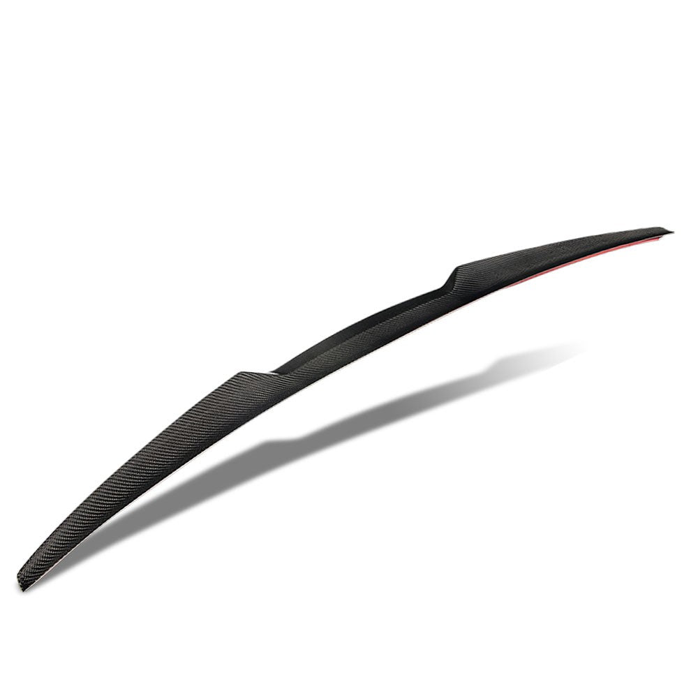 Black Carbon Fiber Rear Trunk Lid Spoiler 07-11 3-Series E92 Coupe BFC-RESPL-6148-CF