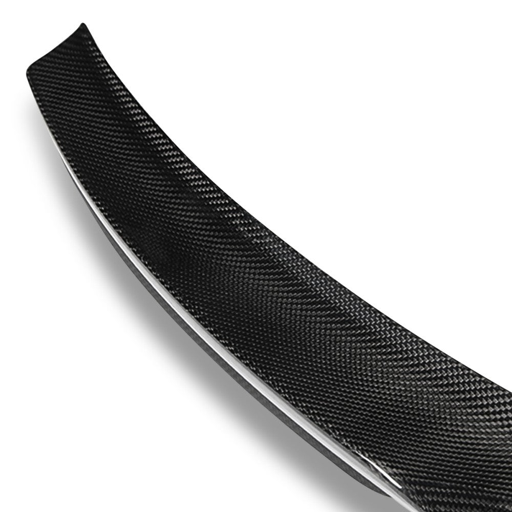 Black Carbon Fiber Rear Trunk Lid Spoiler 19+ 3-Series G20 Sedan BFC-RESPL-6149-CF