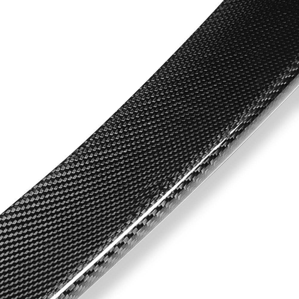 Black Carbon Fiber Rear Trunk Lid Spoiler 15-19 BMW X6 F15 BFC-RESPL-6150-CF