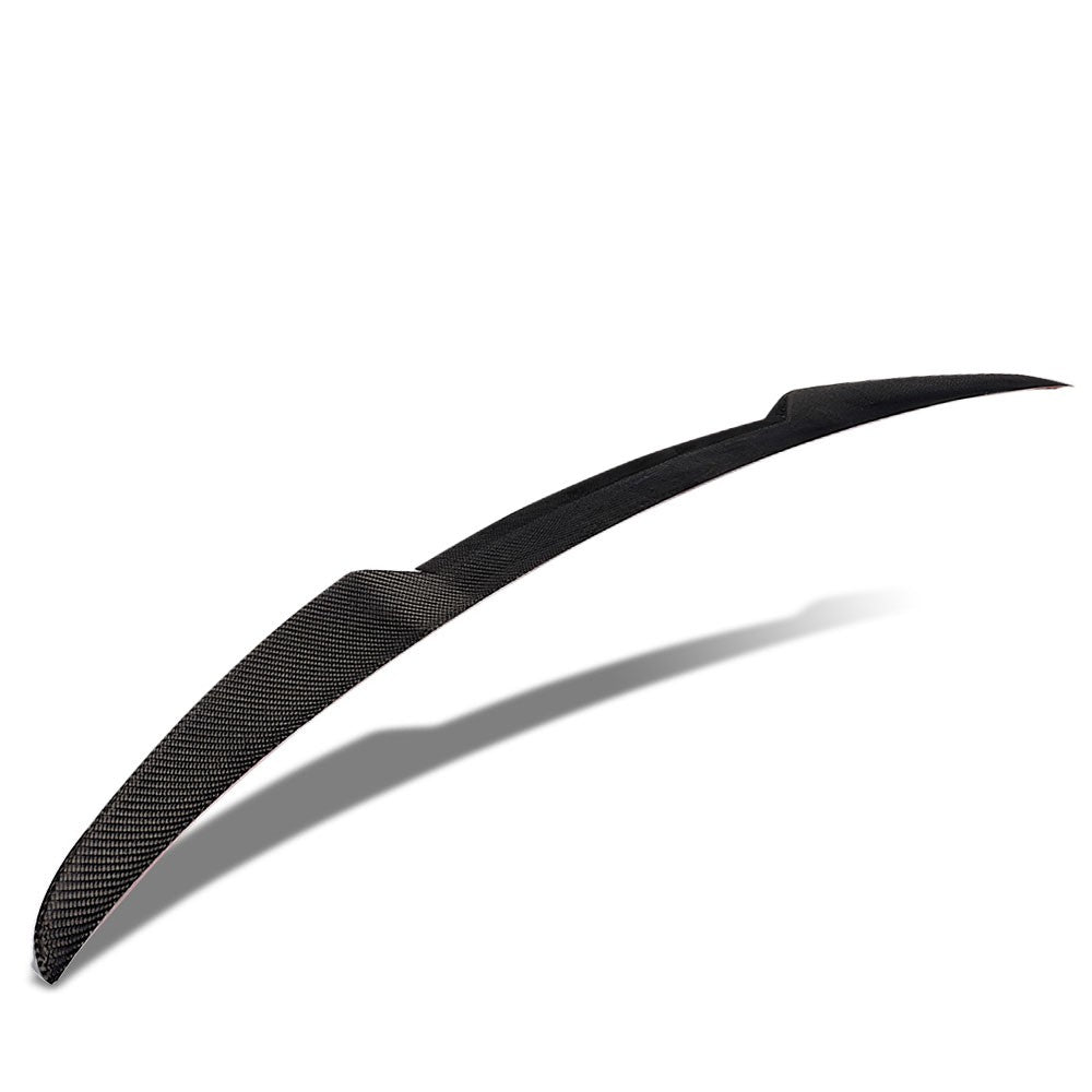 Black Carbon Fiber Rear Trunk Lid Spoiler 14-20 4-Series F32 Coupe BFC-RESPL-6151-CF