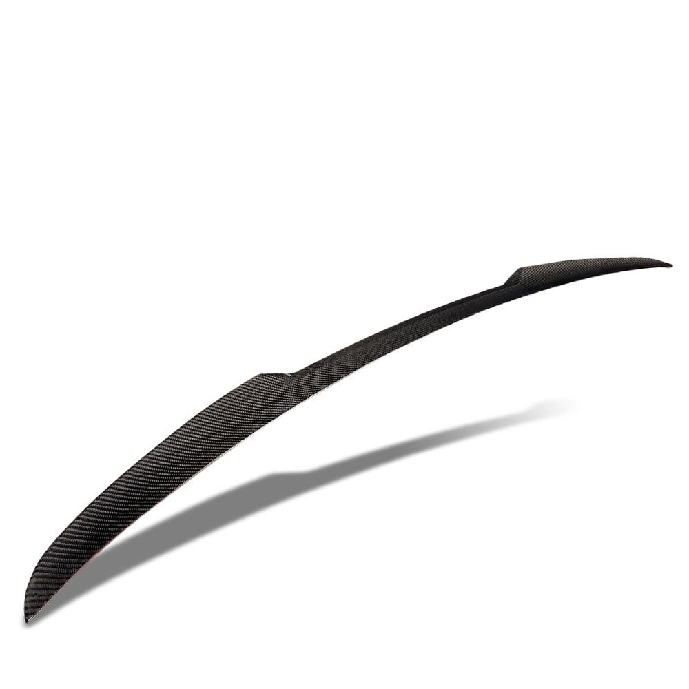 Black Carbon Fiber Rear Trunk Lid Spoiler 17+ BMW 5-Series G30 Sedan BFC-RESPL-6152-CF