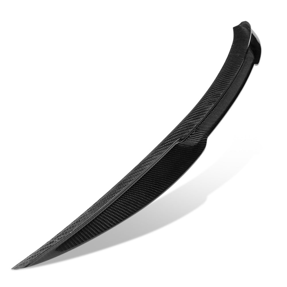Black Carbon Fiber Rear Trunk Lid Spoiler 07-13 3-Series Convertible BFC-RESPL-6158-CF