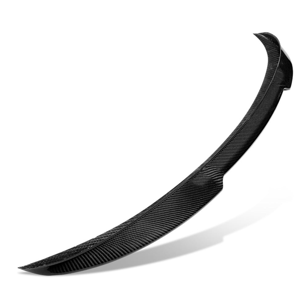 Black Carbon Fiber Rear Trunk Lid Spoiler 05-12 3-Series E90 Sedan BFC-RESPL-6159-CF