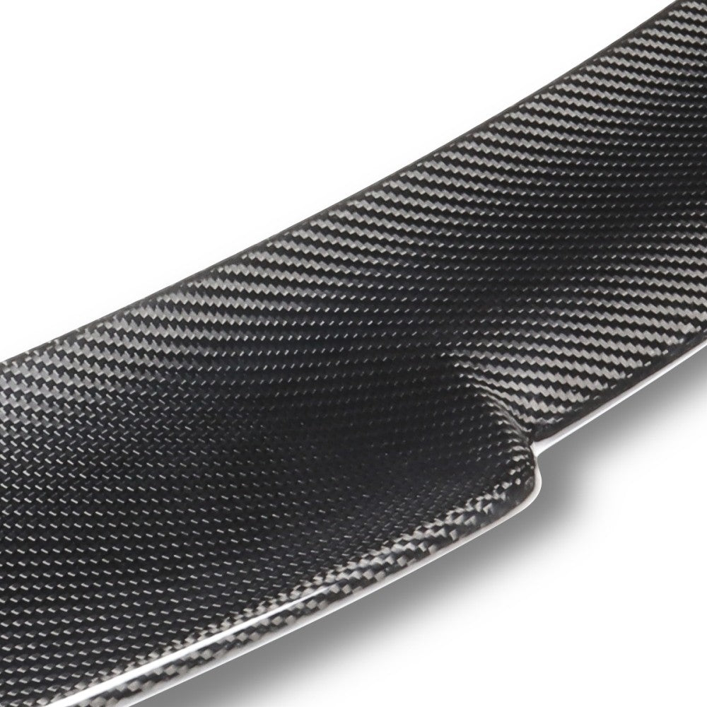 Black Carbon Fiber Rear Trunk Lid Spoiler 21+ 4-Series G22 G82 Coupe BFC-RESPL-6165-CF