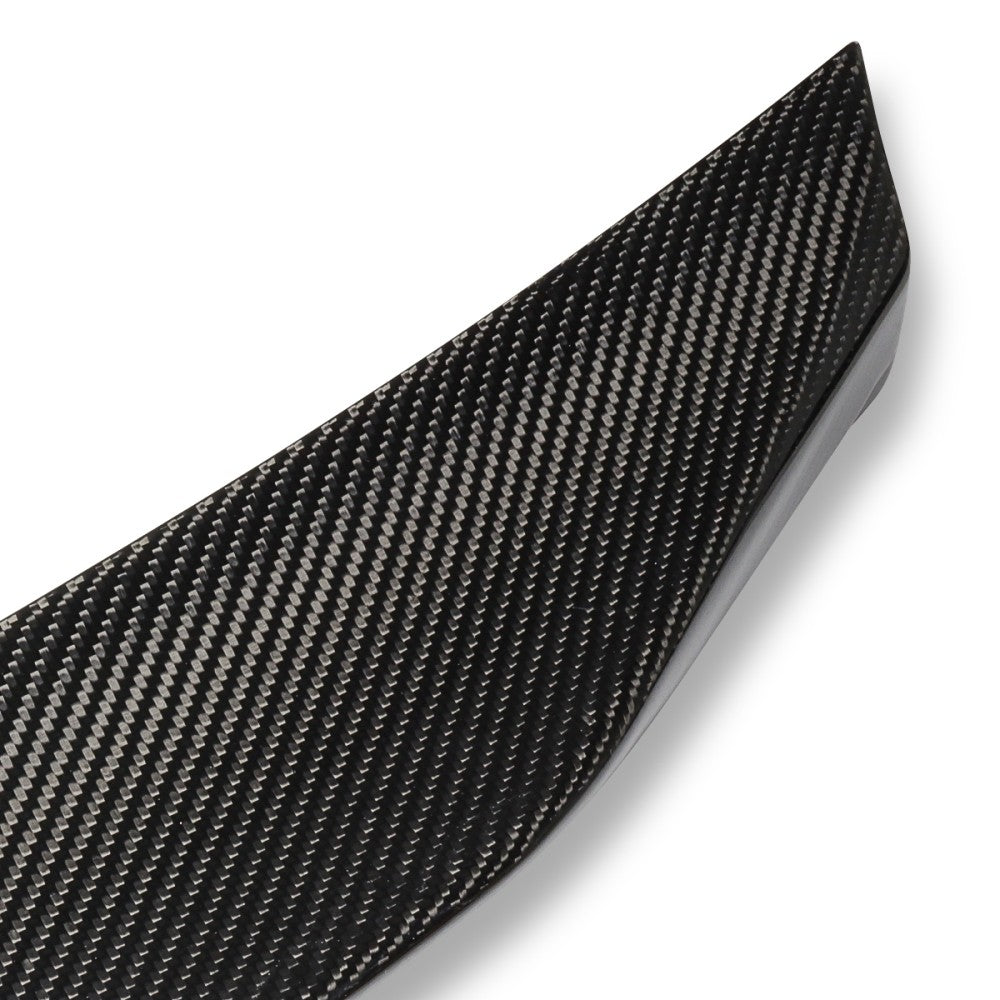 Black Carbon Fiber Rear Trunk Lid Spoiler 21+ 4-Series G22 G82 Coupe BFC-RESPL-6165-CF