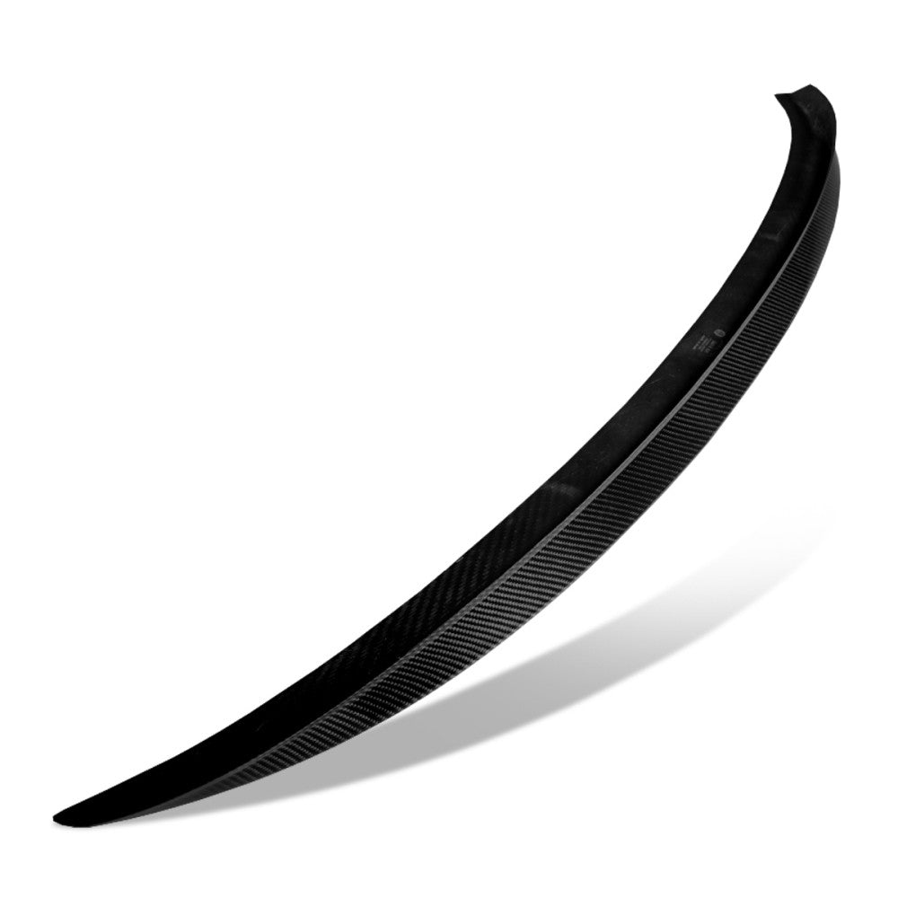 Black Carbon Fiber Rear Trunk Lid Spoiler 10-16 5-Series F10 Sedan BFC-RESPL-6168-CF