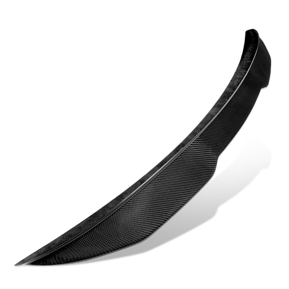 Black Carbon Fiber Rear Trunk Lid Spoiler 04-10 5-Series E60 Sedan BFC-RESPL-6175-CF