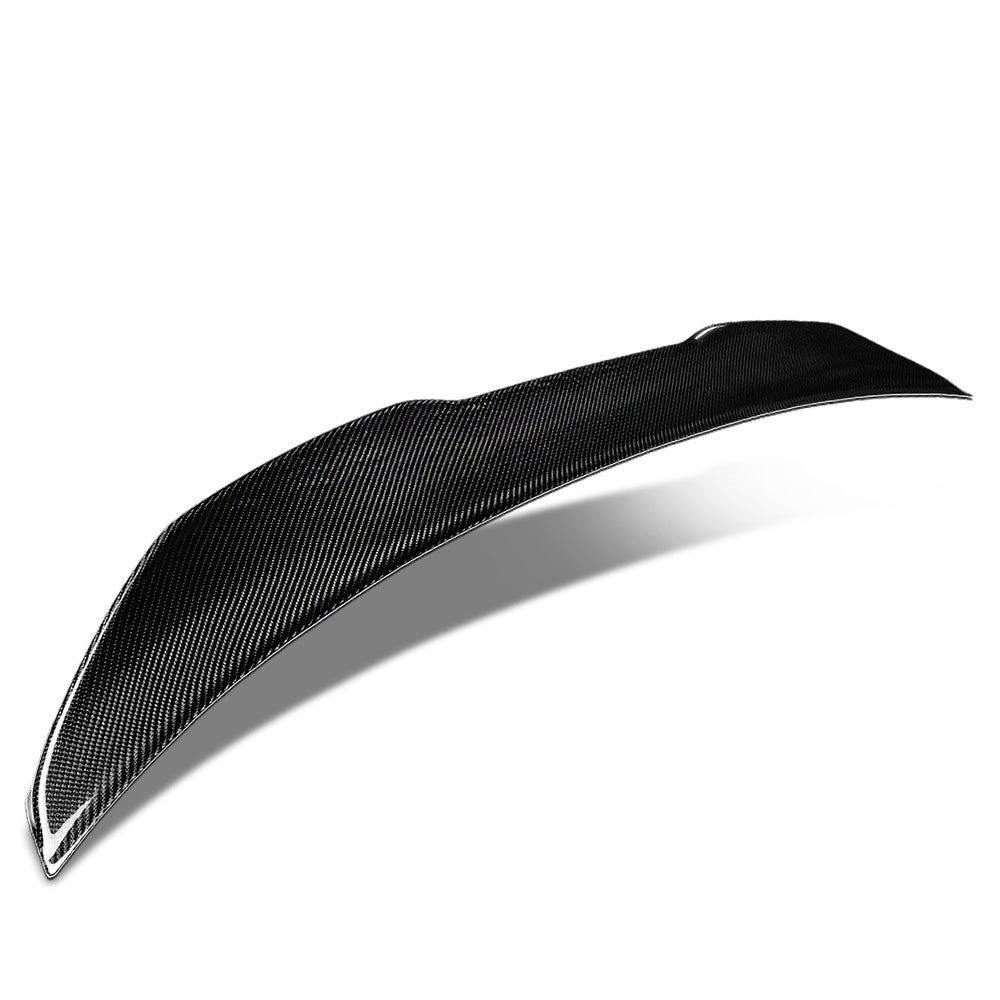 Black Carbon Fiber Rear Trunk Lid Spoiler 10-16 5-Series F10 Sedan BFC-RESPL-6176-CF