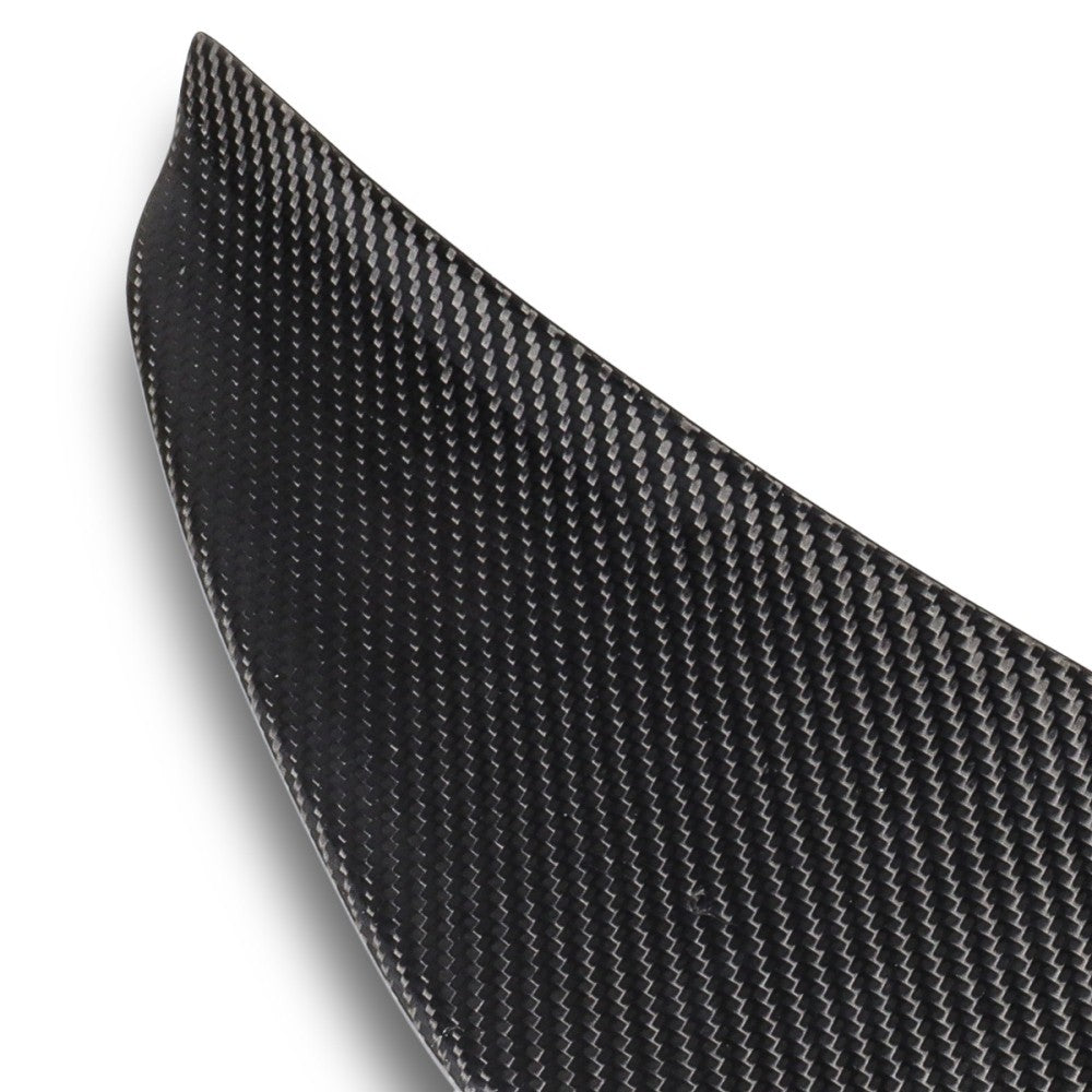 Black Carbon Fiber Rear Trunk Lid Spoiler 15-20 BMW M4 F82 Coupe BFC-RESPL-6180-CF