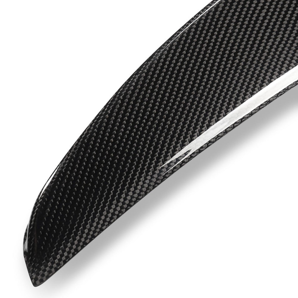 Black Carbon Fiber Rear Trunk Lid Spoiler 15-21 2-Series Convertible BFC-RESPL-6183-CF