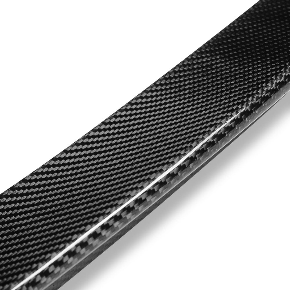 Black Carbon Fiber Rear Trunk Lid Spoiler 08-14 C-Class W204 Sedan BFC-RESPL-6214-CF
