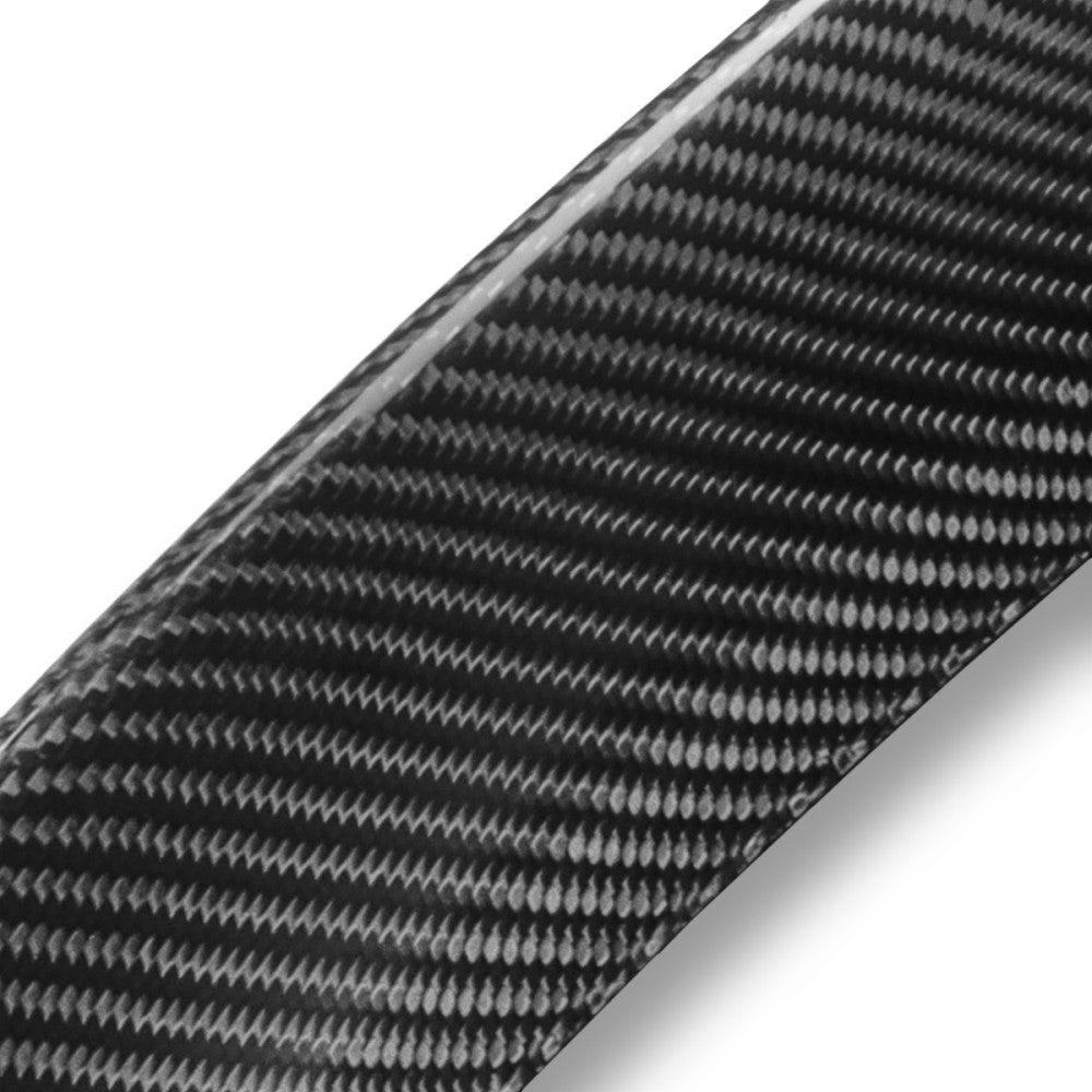 Black Carbon Fiber Rear Trunk Lid Spoiler 18-21 E-Class W207 Coupe BFC-RESPL-6224-CF