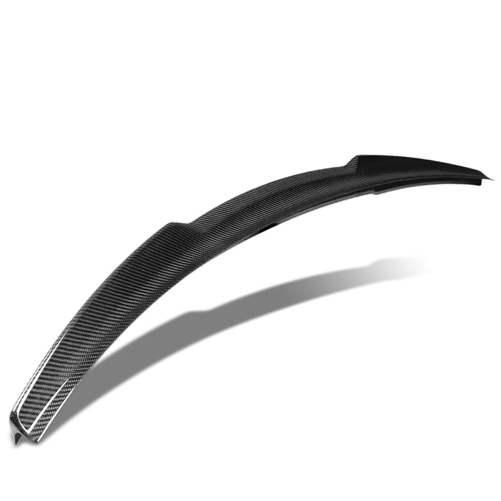 Black Carbon Fiber Rear Trunk Lid Spoiler 13-16 A4 Facelift B8.5 Sedan BFC-RESPL-6315-CF