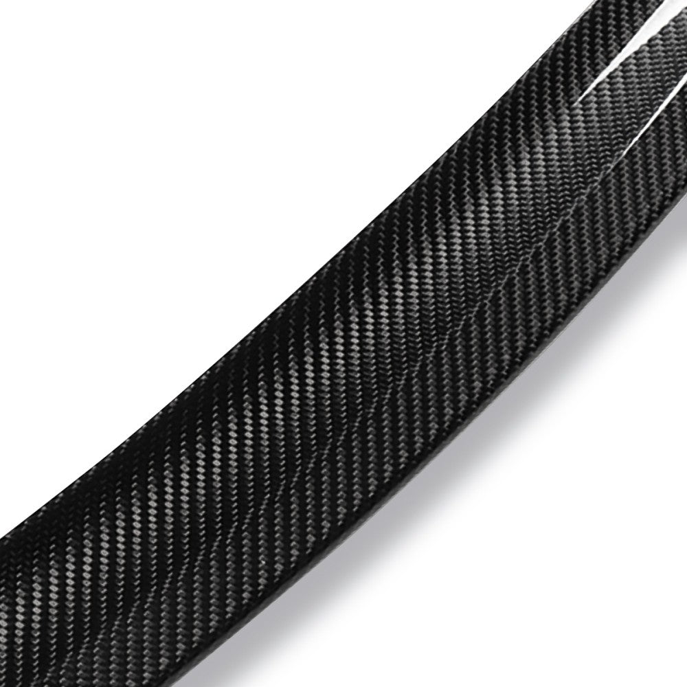 Black Carbon Fiber Rear Trunk Lid Spoiler 13-16 A4 Facelift B8.5 Sedan BFC-RESPL-6315-CF