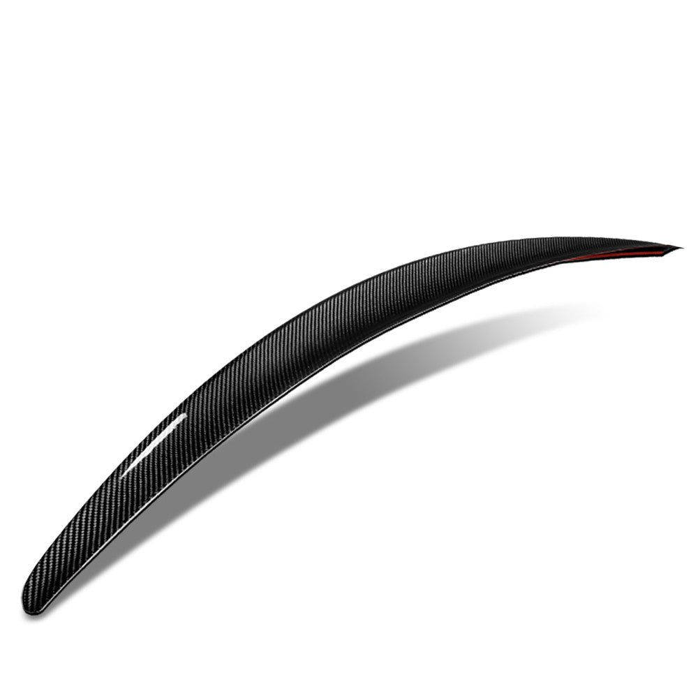Black Carbon Fiber Rear Trunk Lid Spoiler 06-13 IS-Series XE20 Sedan BFC-RESPL-6618-CF