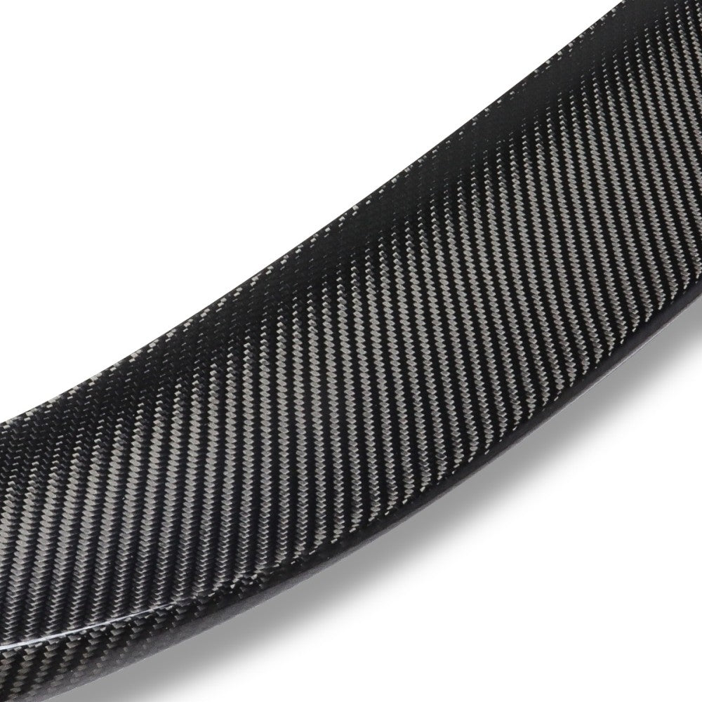 Black Carbon Fiber Rear Trunk Lid Spoiler 03-07 G35 Coupe V35 BFC-RESPL-6636-CF