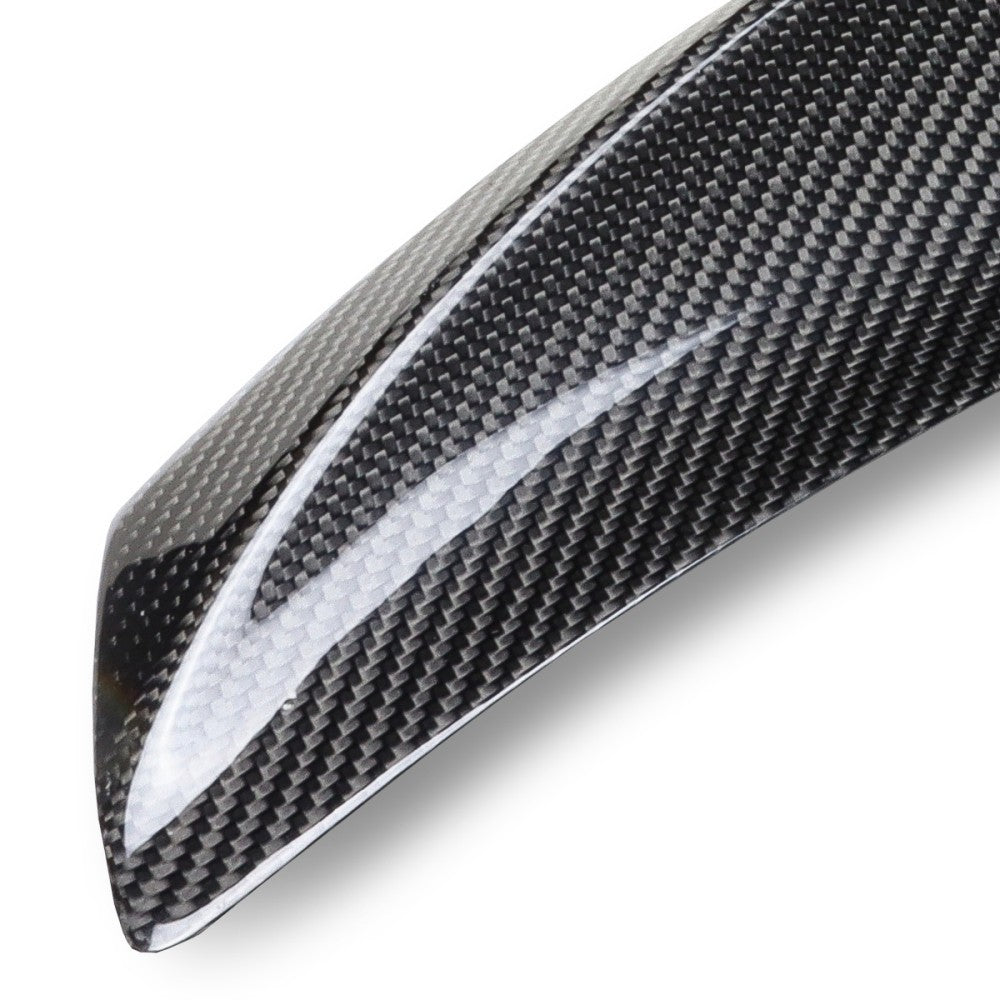 Black Carbon Fiber Rear Trunk Lid Spoiler 03-07 G35 Coupe V35 BFC-RESPL-6636-CF