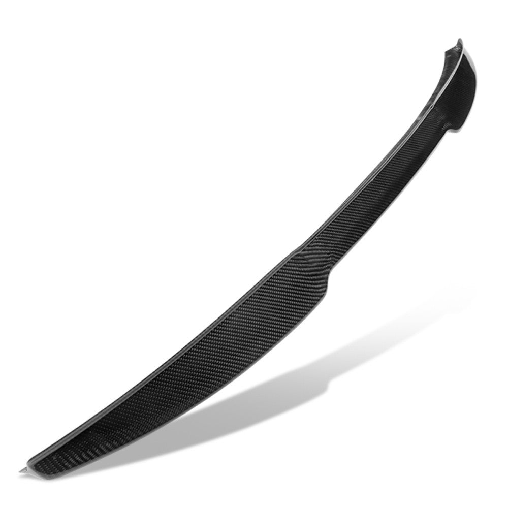 Black Carbon Fiber Rear Trunk Lid Spoiler 06-11 GS-Series S190 4DR BFC-RESPL-6640-CF