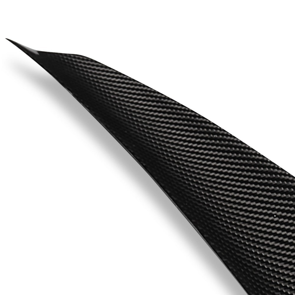 Black Carbon Fiber Rear Trunk Lid Spoiler 12-19 VW Passat A32/A33 BFC-RESPL-7106-CF