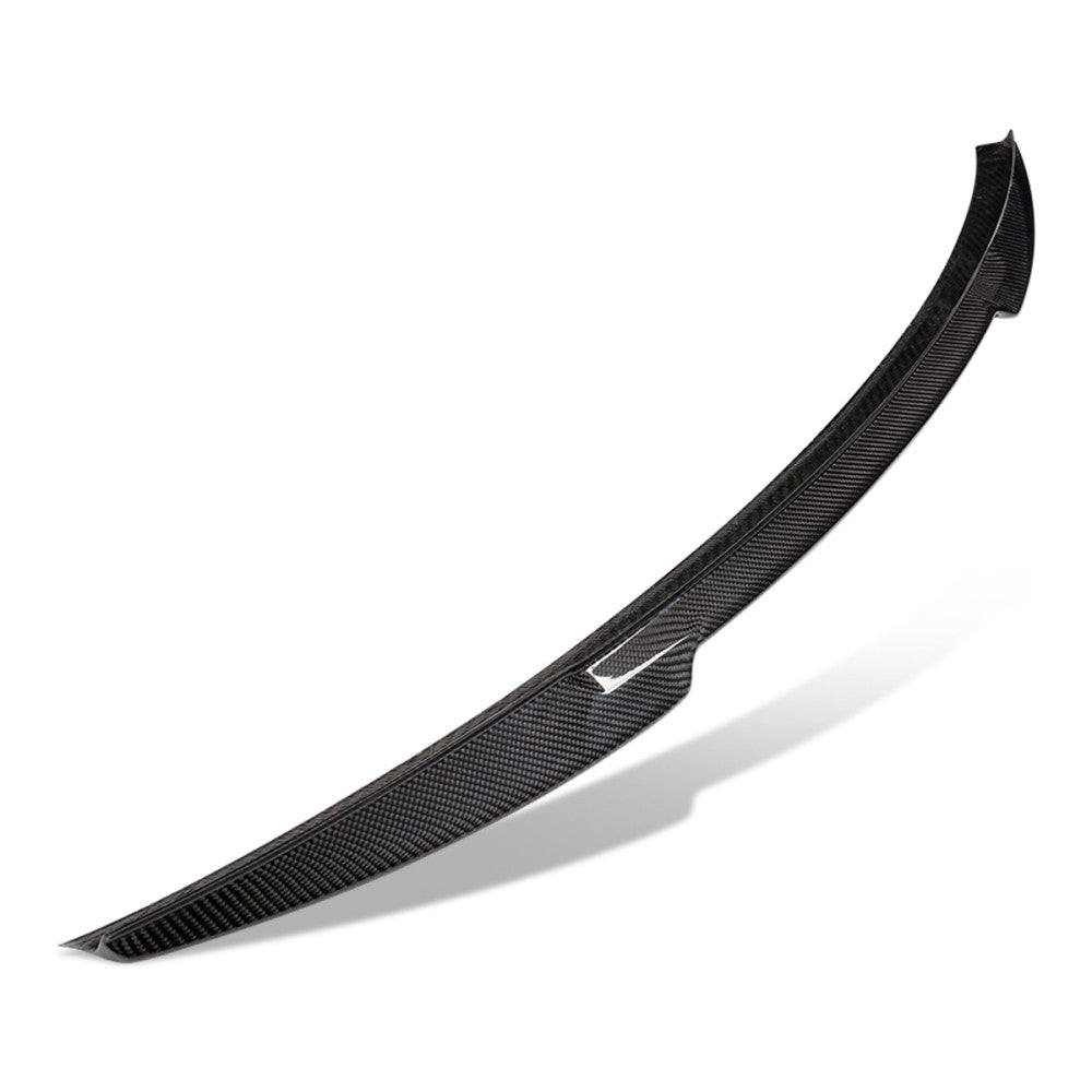 Black Carbon Fiber Rear Trunk Lid Spoiler 12-19 VW Passat A32/A33 BFC-RESPL-7106-CF