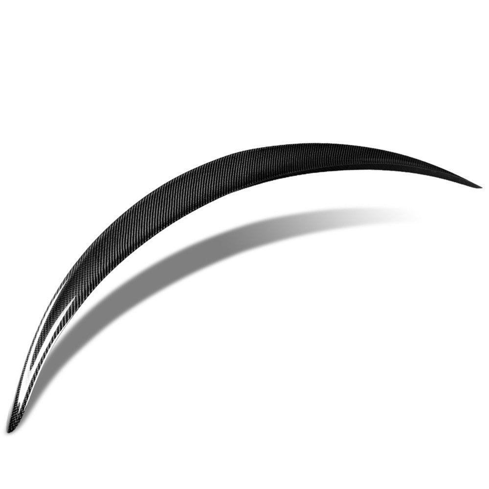 Black Carbon Fiber Rear Trunk Lid Spoiler OE Style 20+ Tesla Model Y BFC-RESPL-7407-CF