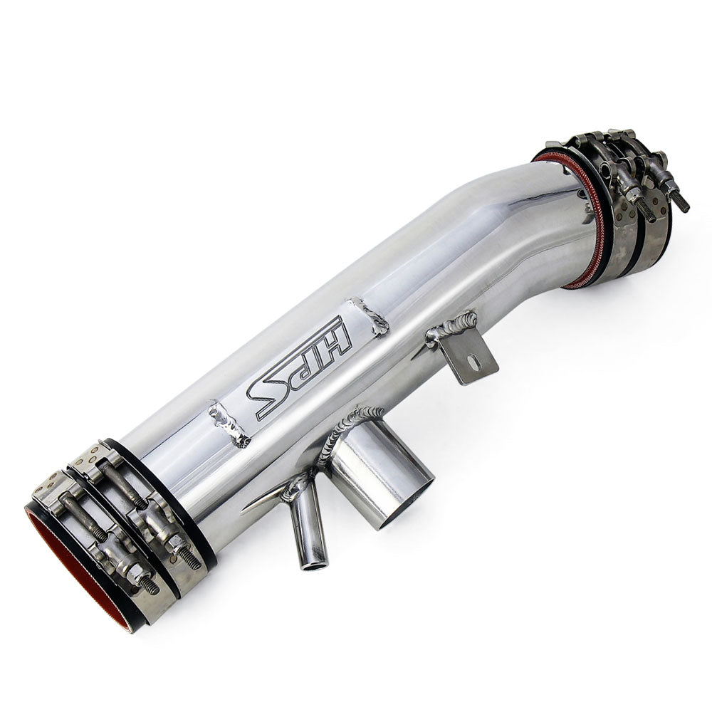 HPS Polish Shortram Post MAF Air Intake Pipe Kit for 13-17 Lexus GS350 3.5L V6 F-Sport 27-198P