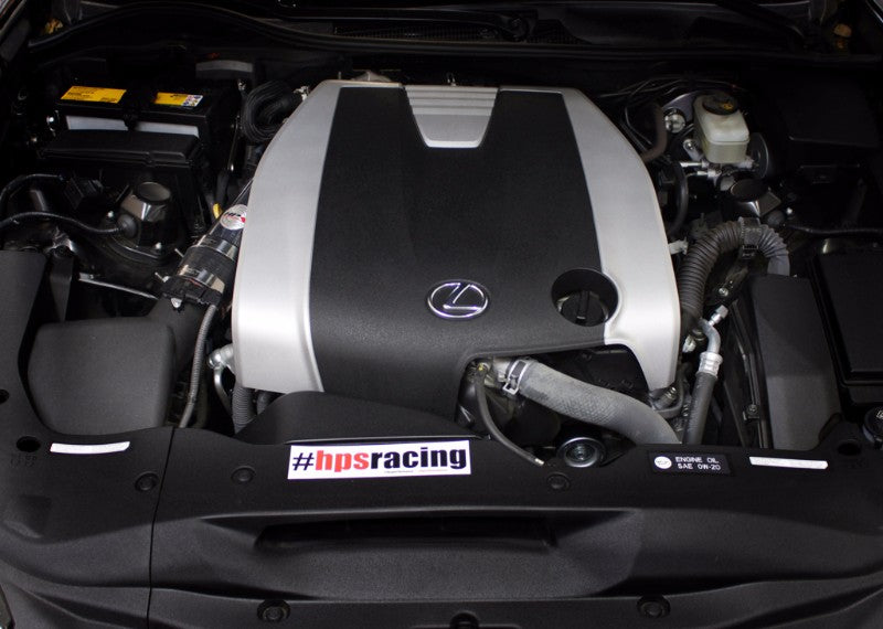 HPS Polish Shortram Post MAF Air Intake Pipe Kit for 13-17 Lexus GS350 3.5L V6 F-Sport-Performance-BuildFastCar