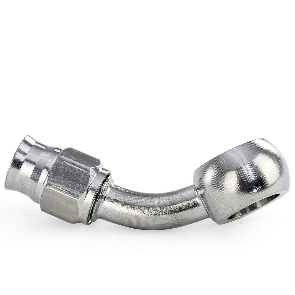 HPS 350-4503SSB Hose End to AN Female Banjo for PTFE Hose Fitting -3 HPS-350-4503SSB