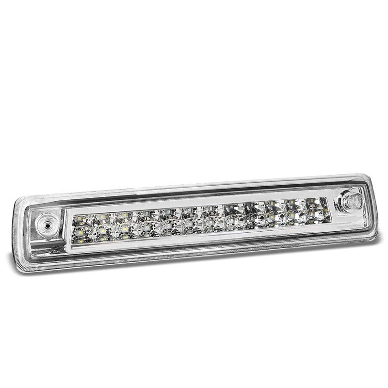 Chrome Housing Clear Lens LED Rear Cargo+3RD Third Brake Light For 15-18 Canyon-Exterior-BuildFastCar
