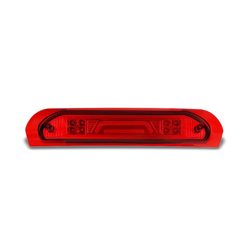 Chrome Housing Red Len 3D LED Rear Third Brake & Cargo Light For 02-08 Ram 1500-Exterior-BuildFastCar