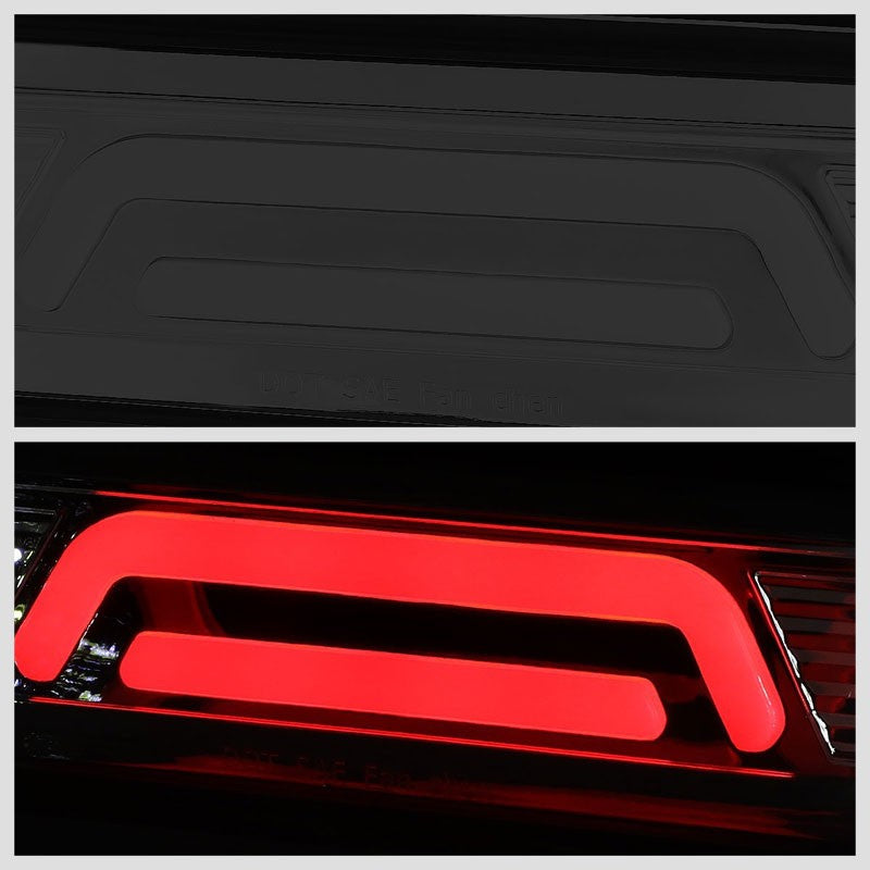 Chrome Housing Smoked Len 3D LED Rear Third Brake/Cargo Light For 02-08 Ram 1500-Exterior-BuildFastCar