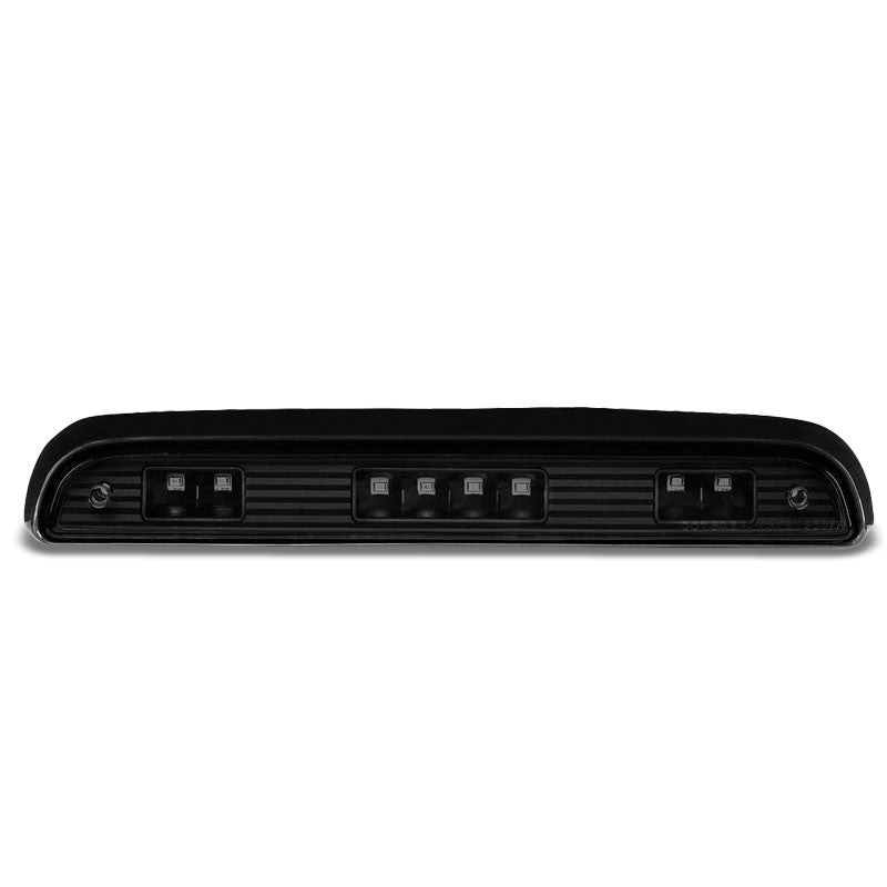 Black Housing Smoke Lens LED Rear 3RD Third Brake Light Lamp For 92-96 F-150-Exterior-BuildFastCar