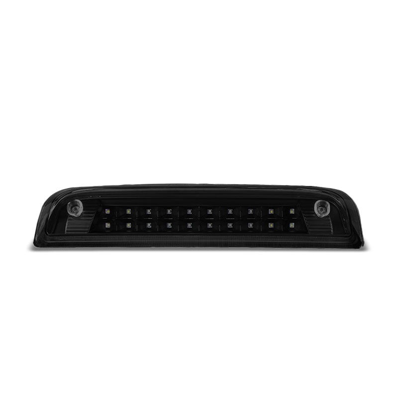 Black Housing Smoked Lens LED Cargo+Third Brake Light For 14-18 Silverado 1500-Exterior-BuildFastCar