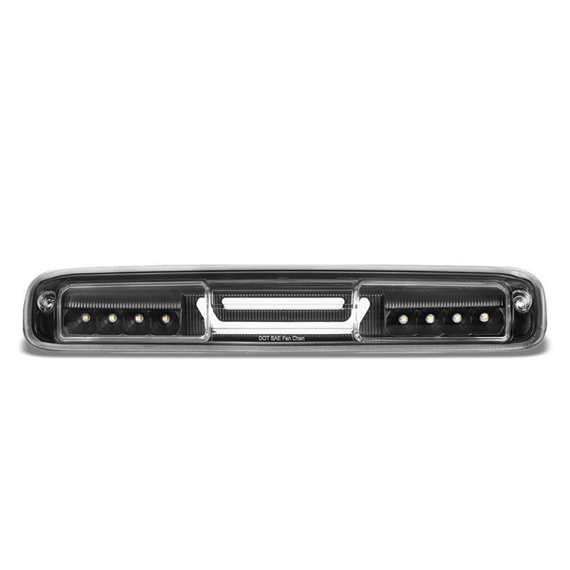 3D LED Rear Third Brake Light Black Housing Clear Lens For 99-06 GMC Sierra-Lighting-BuildFastCar