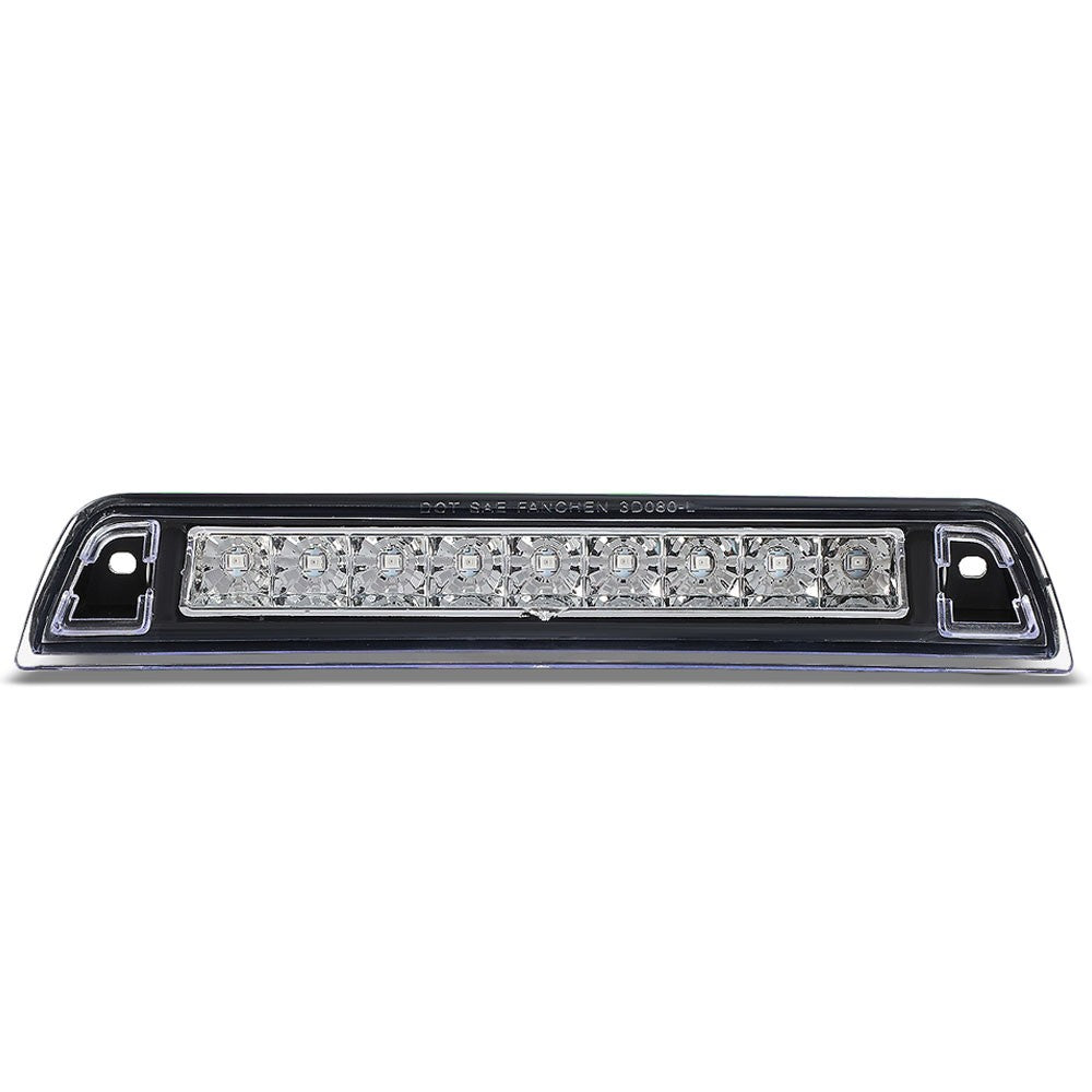 Chrome Housing/Clear Lens LED Rear Tail Third Brake Light For 06-14 Ridgeline-Lighting-BuildFastCar