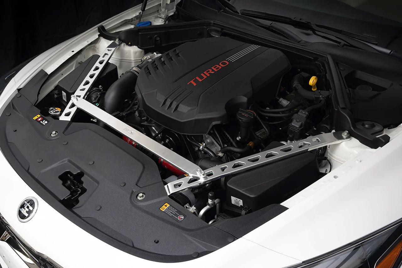 HPS Polish Front Upper Strut Bar Tower Brace 18+ Kia Stinger CK Gen 42-105P