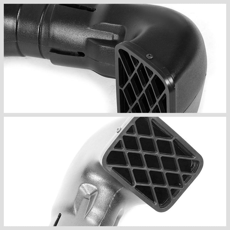 Offroad Safari Relocate Air Snorkel Intake Pipe For Jeep 07-11 Wrangler JK V6-Air Intake Systems-BuildFastCar-BFC-ARSL-JEE07WRG-BK