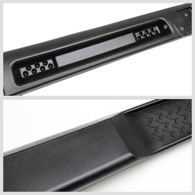 Black Factory Style Running Board Nerf Bar 07-18 Jeep Wrangler 4-Door BFC-RUNB-OE-JEPWRAJK