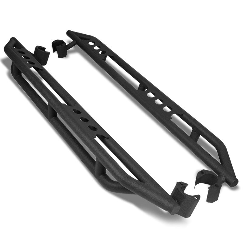 Black Steel Girder Running Board Nerf Bar 07-18 Jeep Wrangler 4-Door BFC-RUNB-JEPWRA0716JK