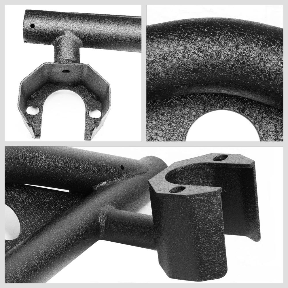 Black Steel Girder T2 Running Board Nerf Bar 07-18 Jeep Wrangler 4Dr BFC-RUNB-JEPWRA0717JK
