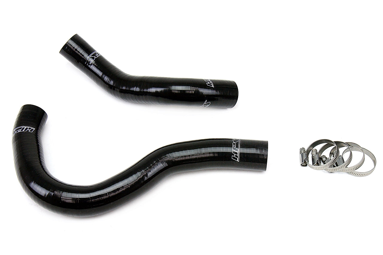 HPS Performance 57-1001-BLK Silicone Radiator Coolant Hose Kit For 02-06 Acura RSX Base/L/Type-S