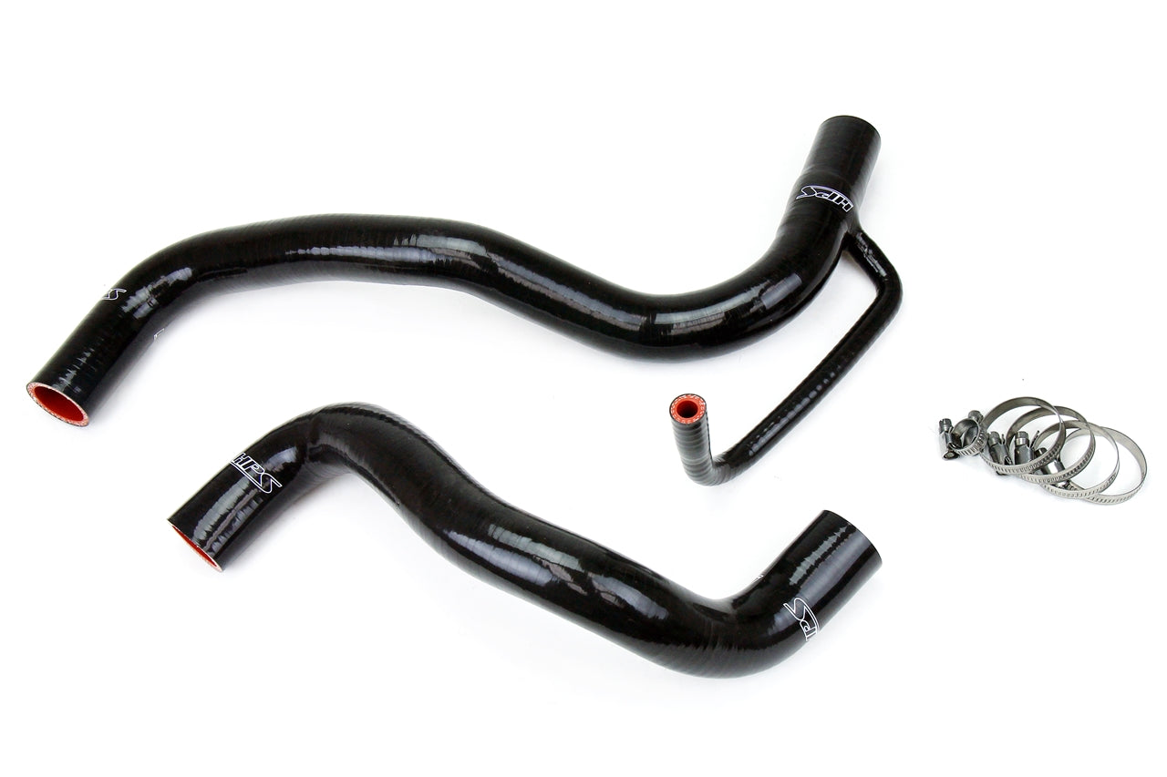 HPS Performance 57-1060-BLK Silicone Radiator Coolant Hose Kit For 08-15 Scion xB 2.4L
