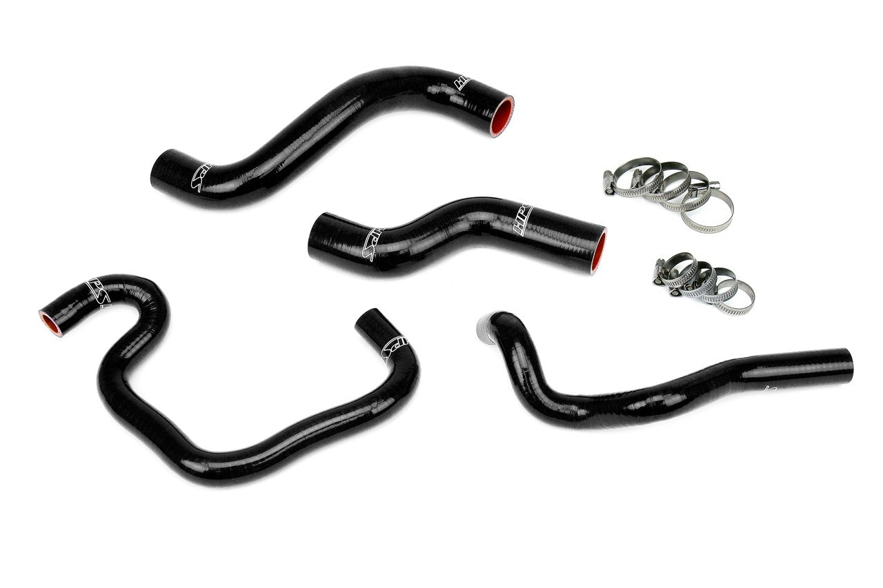 HPS Performance 57-1080-BLK Silicone Radiator/Heater Coolant Hose Kit For 95-98 Toyota T100 3.4L V6