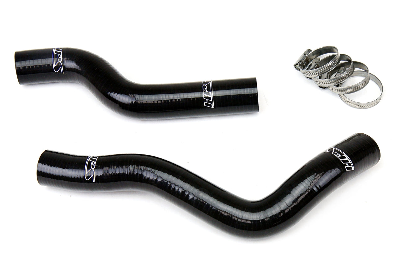 HPS Black 3-Ply Silicone Radiator Coolant Hose Kit For 09-13 Honda Fit 1.5L (GE 2nd Gen)