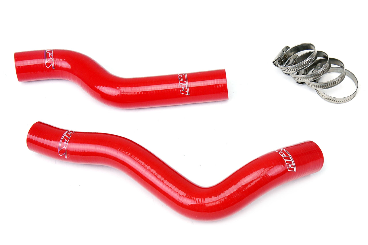 HPS Red 3-Ply Silicone Radiator Hose Kit Coolant Honda 09-13 Fit (Jazz) 1.5L