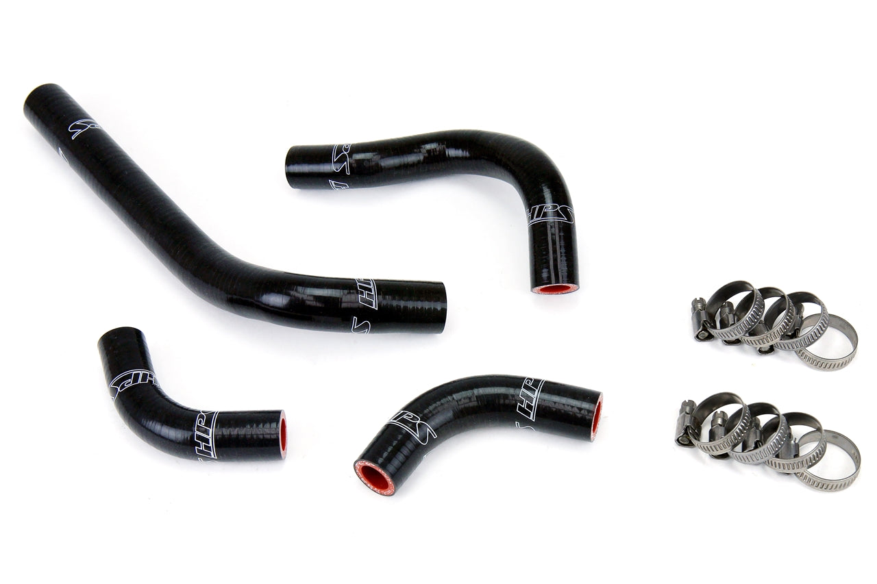 HPS Performance 57-1234-BLK Silicone Radiator Coolant Hose Kit For 04-09 Honda CRF250R CRF250X