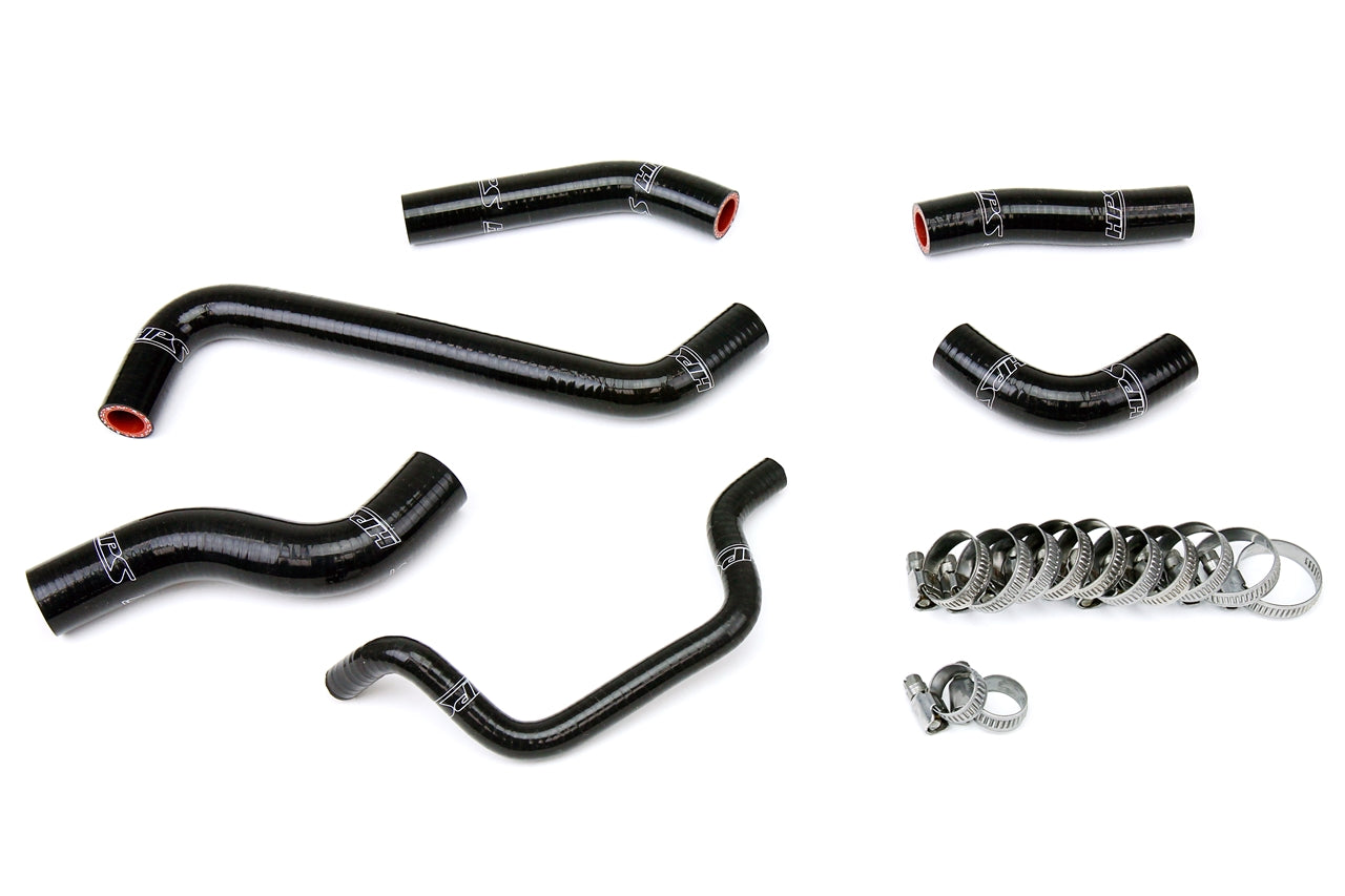 HPS Performance 57-1242-BLK Silicone "OE Type" Radiator Coolant Hose Kit For 10-11 Kawasaki KX450F