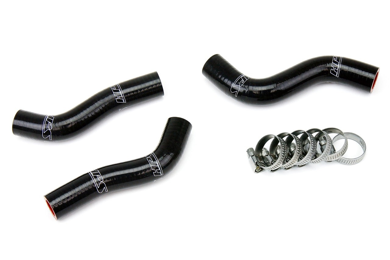 HPS Performance 57-1248-BLK Silicone Radiator Coolant Hose Kit For 07-10 KTM 250SXF